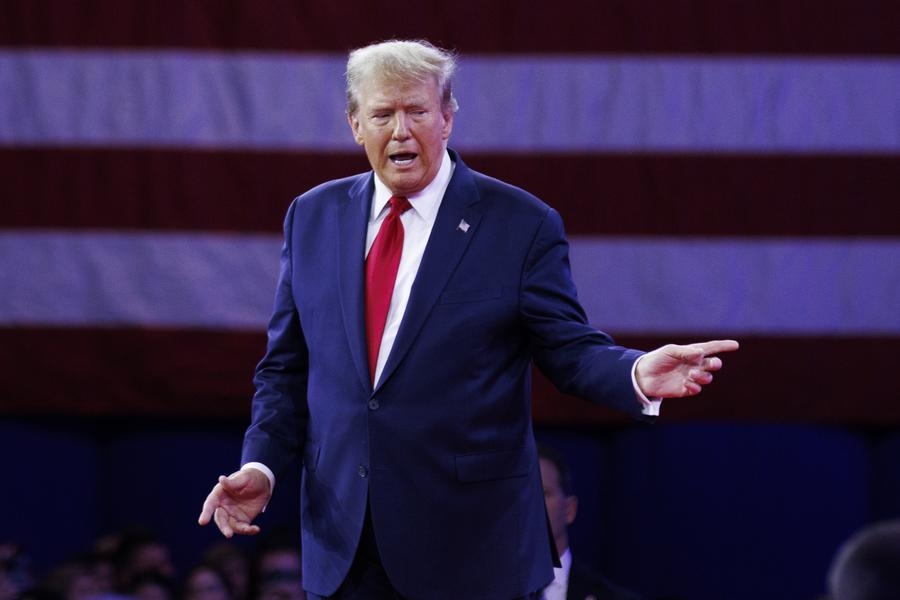 Tổng thống Trump. Ảnh: Tân Hoa xã