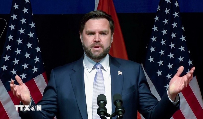 Phó Tổng thống Mỹ JD Vance. (Ảnh: ANI/TTXVN)