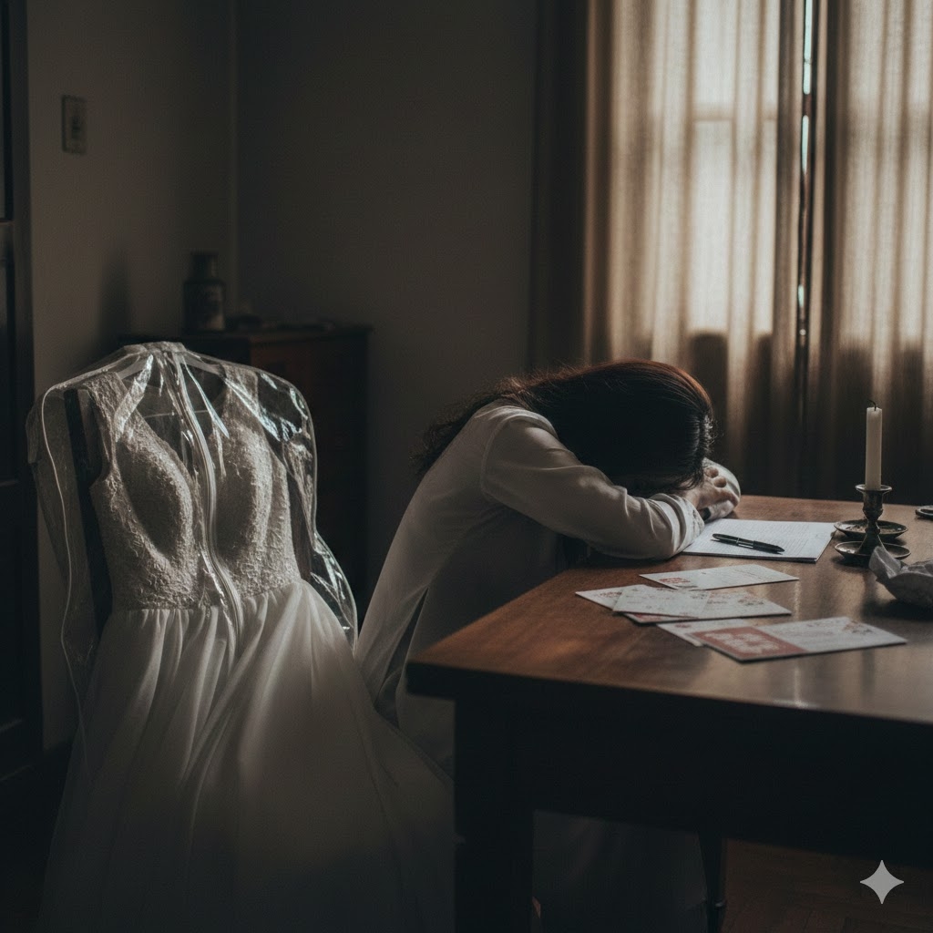 Tôi đã phạm một sai phầm không thể tha thứ ngay trước ngày cưới (Ảnh minh họa, nguồn: AI)