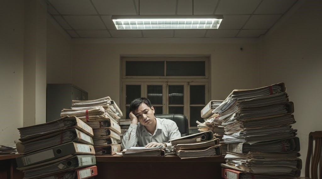 Tôi không còn chút cảm hứng nào với công việc hiện tại (Ảnh minh họa, nguồn: AI).