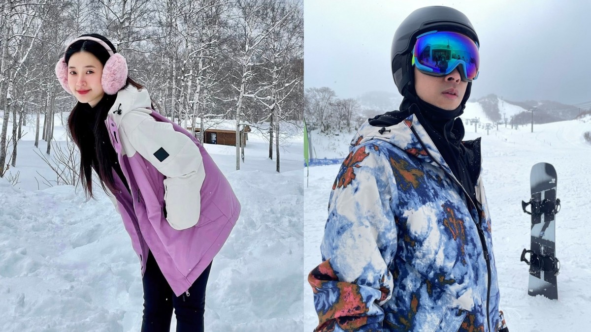 Midu cùng ông xã Minh Đạt đi trượt tuyết tại Nhật Bản. Cô bày tỏ: “Mùa tuyết đầu tiên -10 độ ở Hokkaido thật đáng nhớ. Chúng tôi đã có những trải nghiệm thật tuyệt vời”. Nữ diễn viên tiết lộ ông xã chính là "phó nháy" riêng của cô trong chuyến du lịch Nhật Bản.