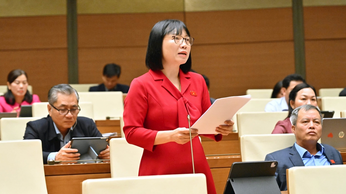 Đại biểu Nguyễn Thị Việt Nga (đoàn Hải Phòng)