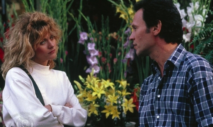 Những cuộc tranh cãi không hồi kết giữa Harry và Sally trở thành “gia vị” làm nên chất hài thông minh của bộ phim. (Ảnh: Columbia Pictures)