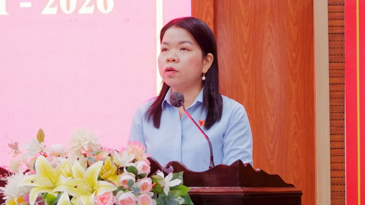 Bà Nguyễn Thị Ngọc Xuân, Phó Trưởng Đoàn chuyên trách Đoàn Đại biểu Quốc hội TP.HCM