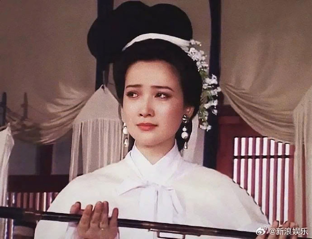 Diễn viên Hà Tình trong phim "Tam quốc diễn nghĩa". Ảnh: QQ