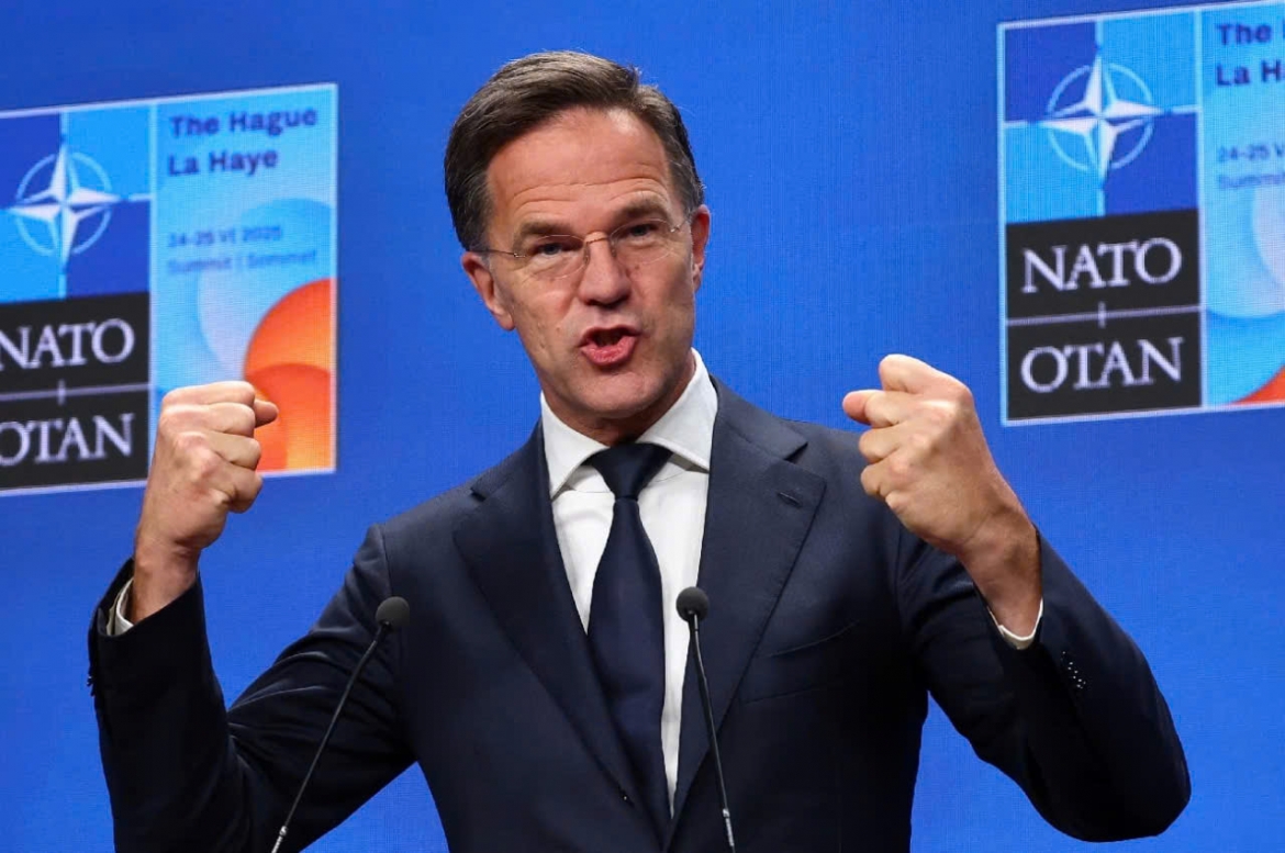Tổng thư ký NATO Mark Rutte. Ảnh Reuters