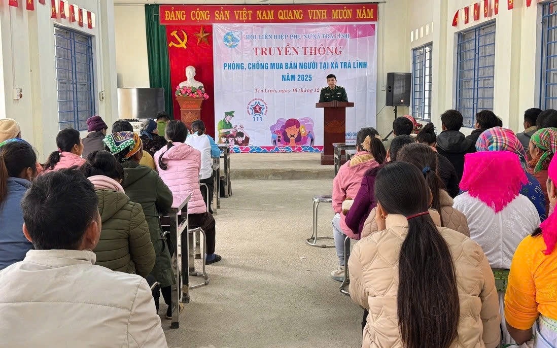 Tuyên truyền về phòng chống buôn bán người cho người dân