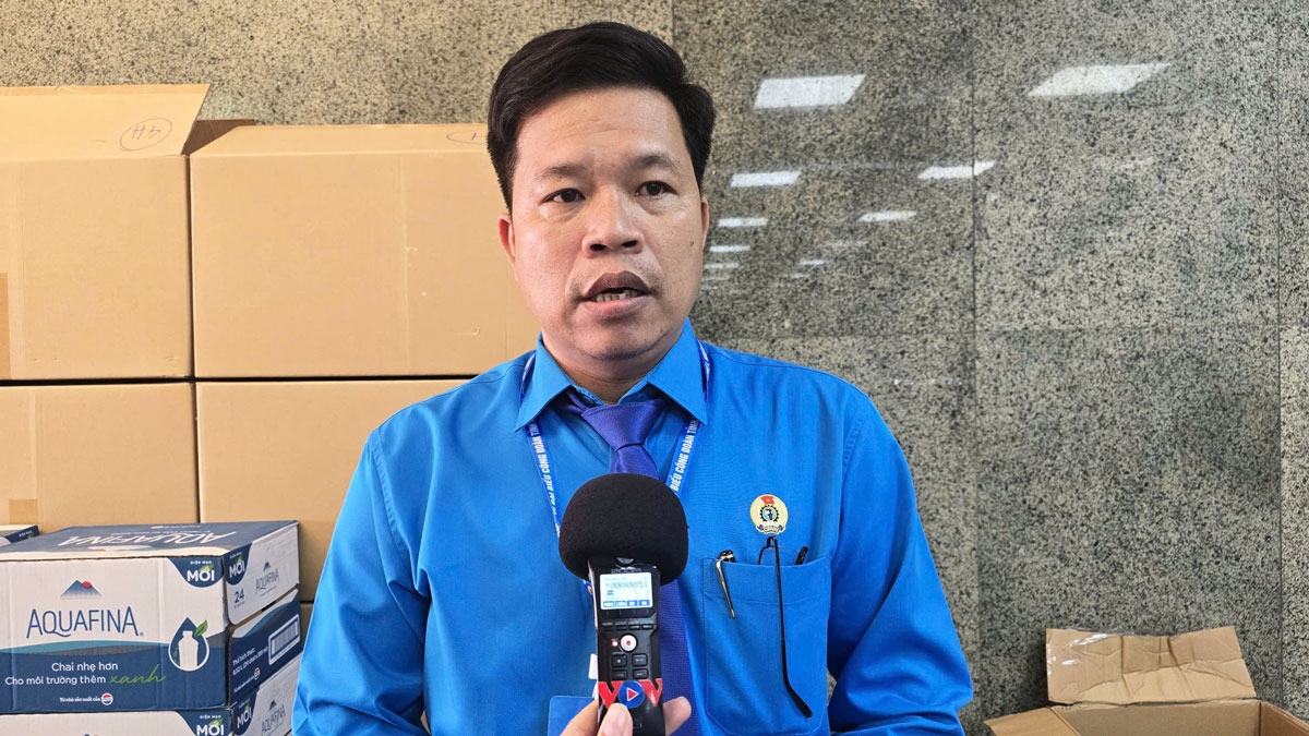 Ông Nguyễn Tấn Hưng, Chủ tịch Công đoàn cơ sở Công ty TNHH CiBao