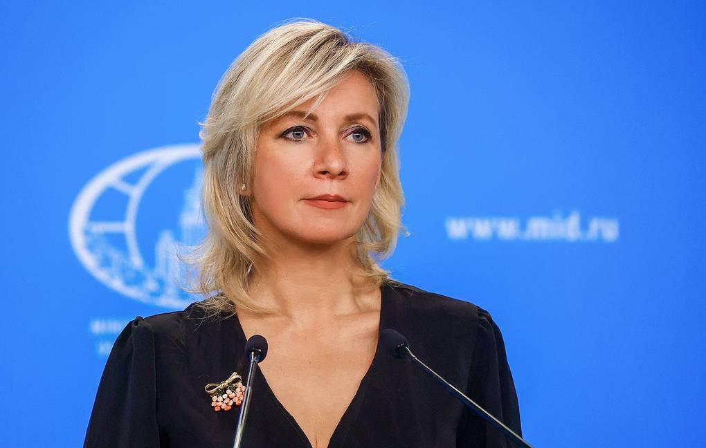 Người phát ngôn Bộ Ngoại giao Nga Maria Zakharova. Ảnh: Tass