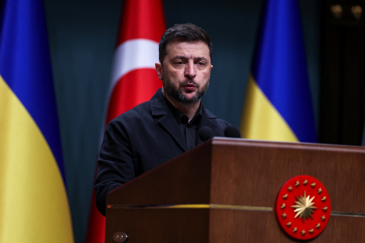 Tổng thống Ukraine Volodymyr Zelensky. Ảnh: Reuters