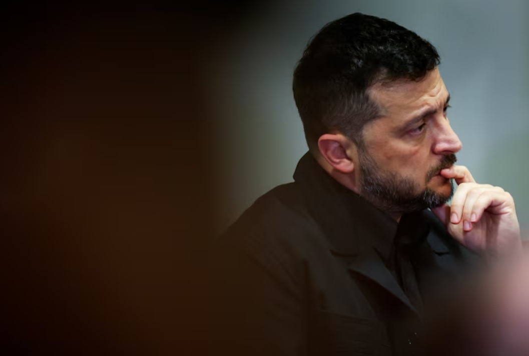 Tổng thống Ukraine Zelensky. Ảnh: Reuters