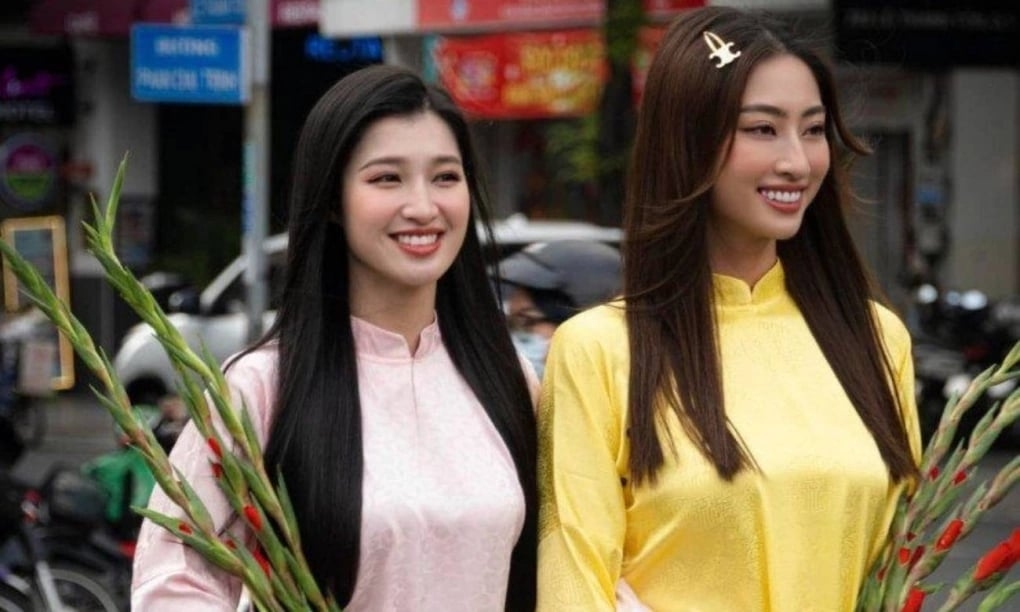 Sao Việt 23/1: Hoa hậu Lương Thùy Linh đến Nha Trang dự đám cưới Phương Nhi và doanh nhân Minh Hoàng chiều 22/1, chấm dứt những đồn đoán rạn nứt trước đó. Ảnh minh họa