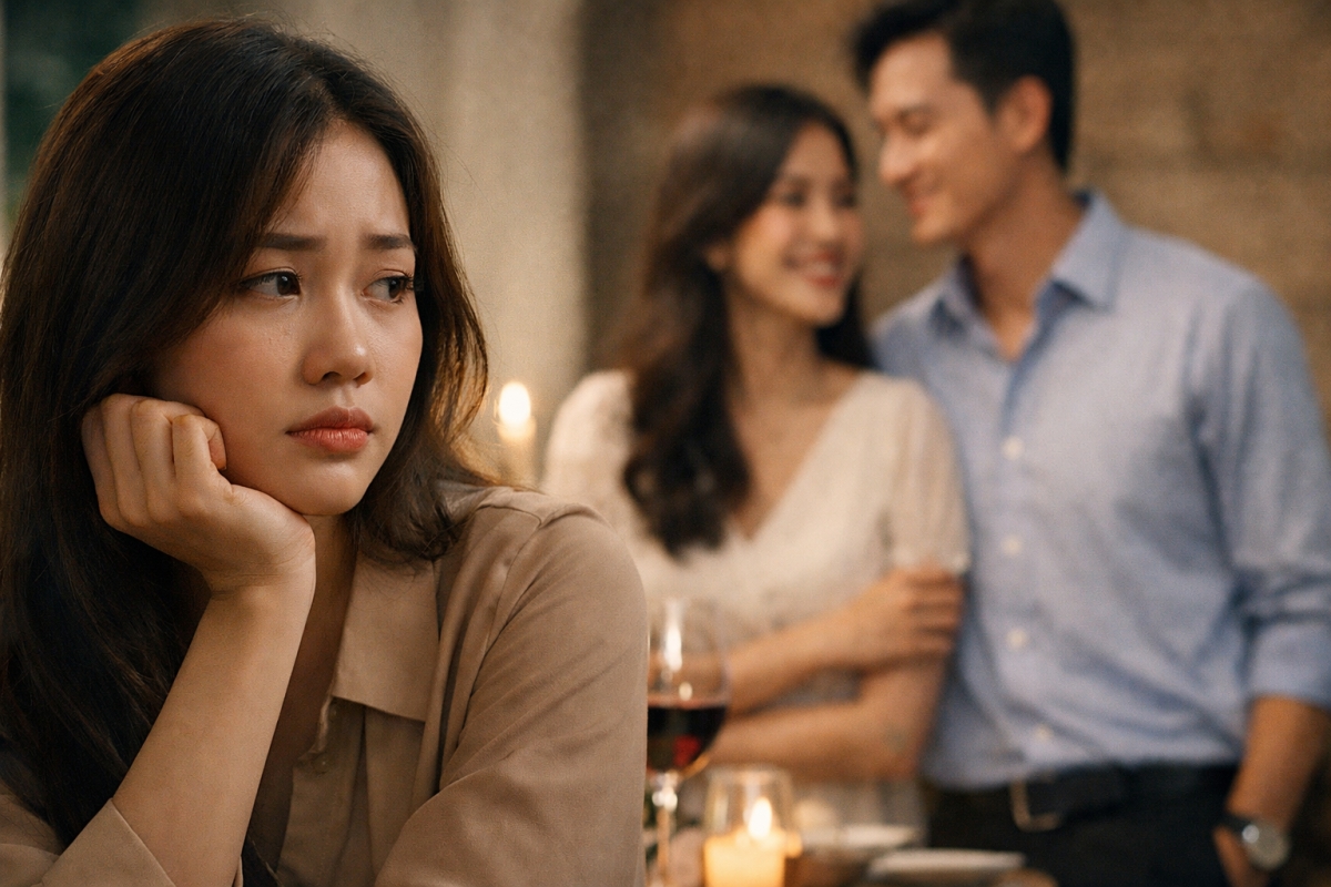 Tôi không biết phải đối diện với anh ở công ty ra sao, cũng không biết phải đối diện với chị gái mình thế nào (ảnh minh hoạ: AI)