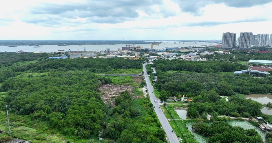 Khu vực Đào Trí - Phú Thuận là trục ven sông với tiềm năng phát triển mạnh tại khu  nam TP.HCM