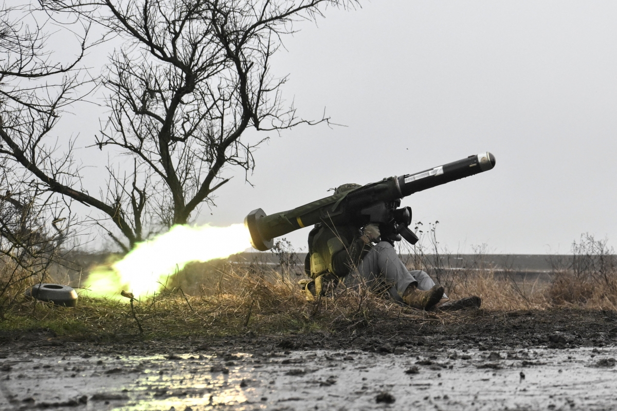 Ukraine tập trận quân sự ở Zaporizhzhia. Ảnh: Reuters