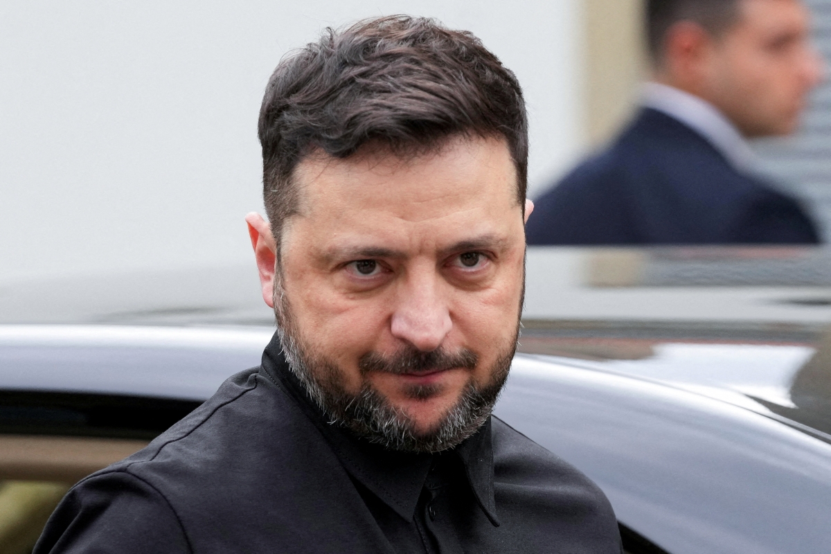 Tổng thống Ukraine Volodymyr Zelensky. Ảnh: Reuters