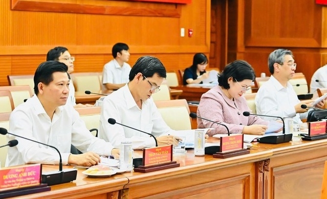 Quang cảnh cuộc họp (Ảnh: Việt Dũng)