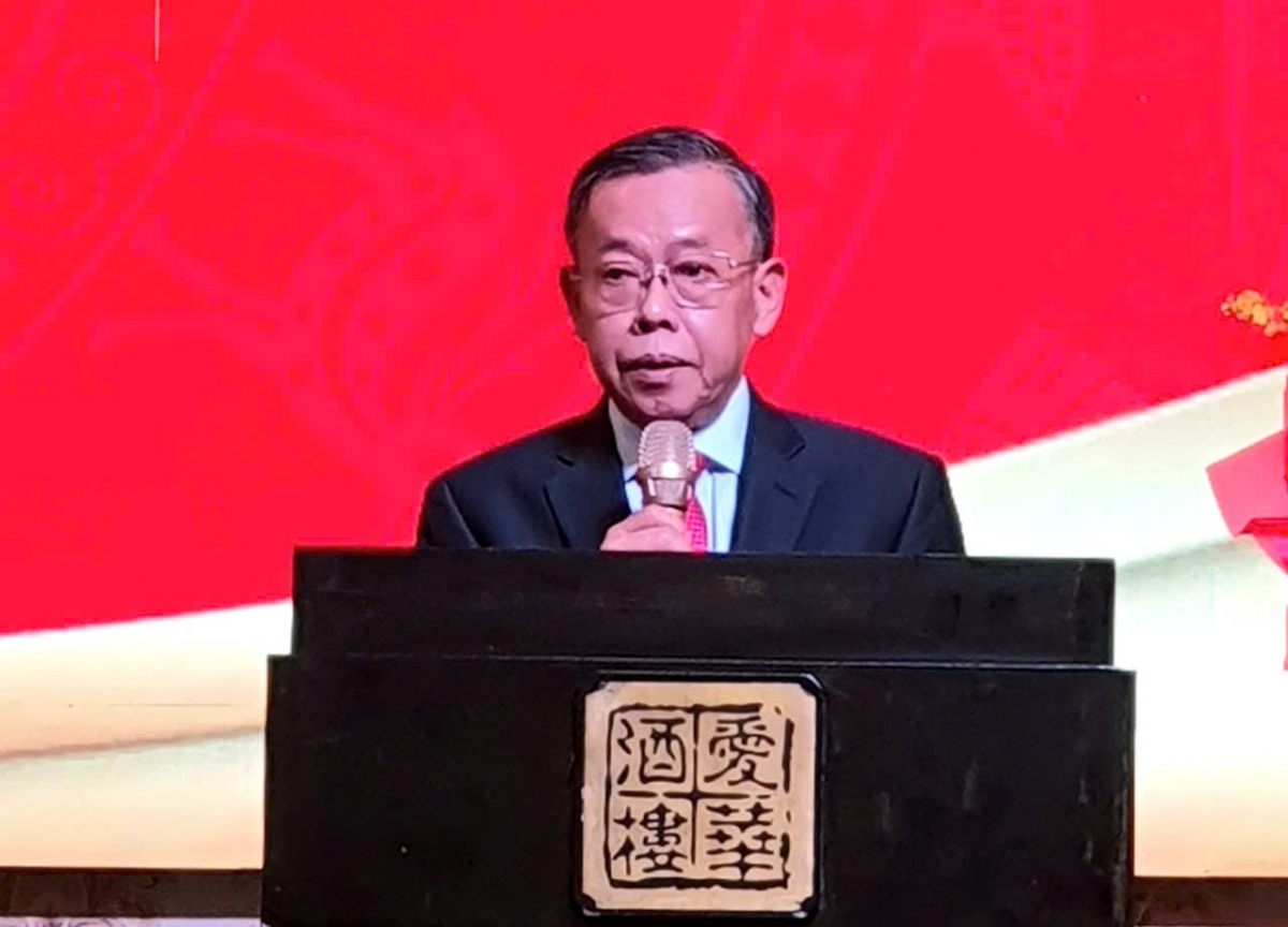 Ông Nguyễn Hữu Hiệp, Chủ tịch Hội Hữu nghị Việt Nam - Trung Quốc TP.HCM