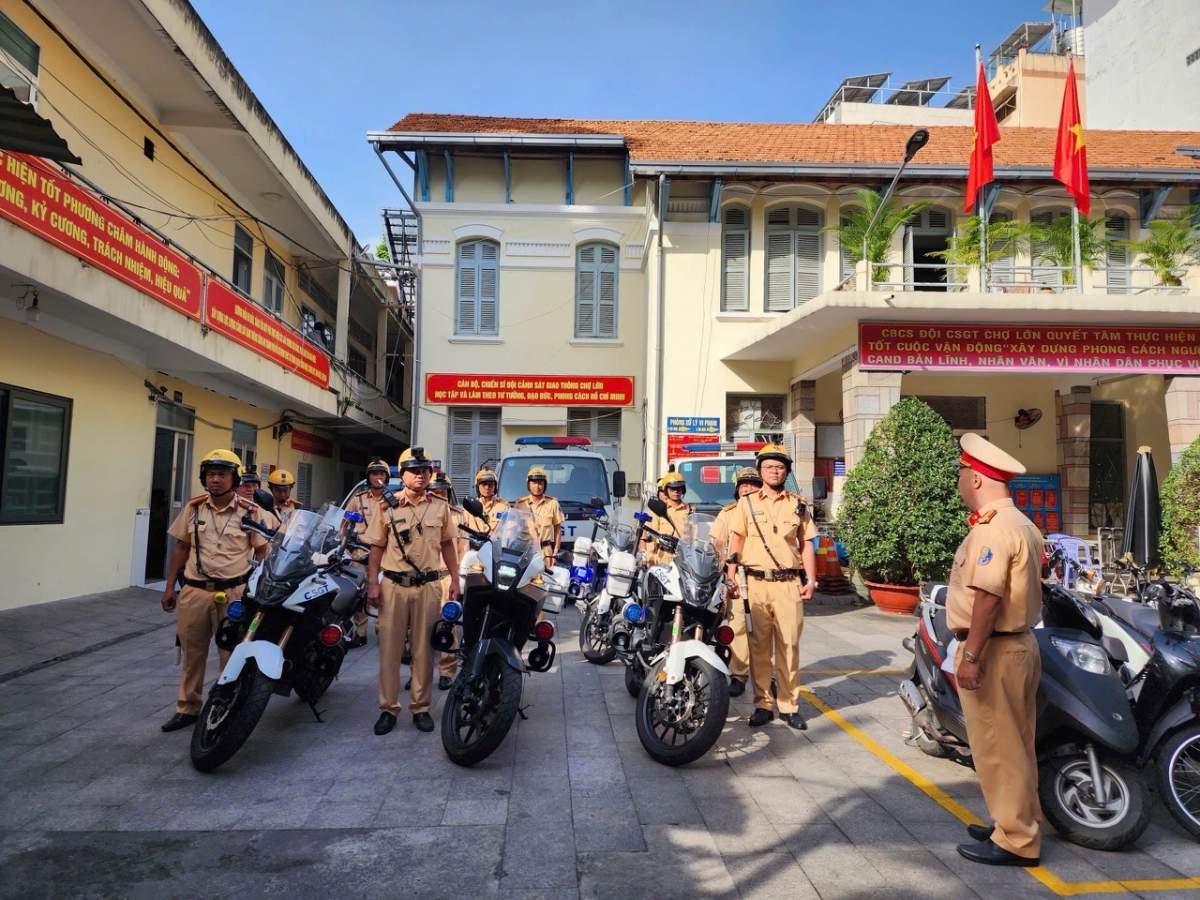 Nhằm đảm bảo an toàn giao thông trước cao điểm Tết, lực lượng CSGT tập trung xử lý nghiêm các hành vi gây mất an toàn giao thông. (Ảnh: PC08)