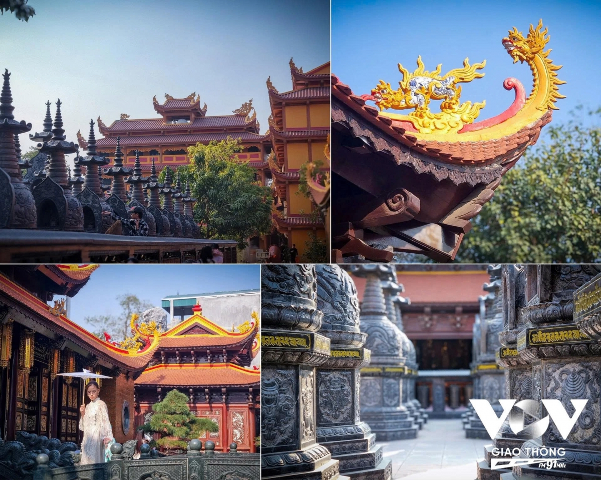 Lối kiến trúc độc đáo, là địa điểm lý tưởng cho chuyến du xuân đầu năm.