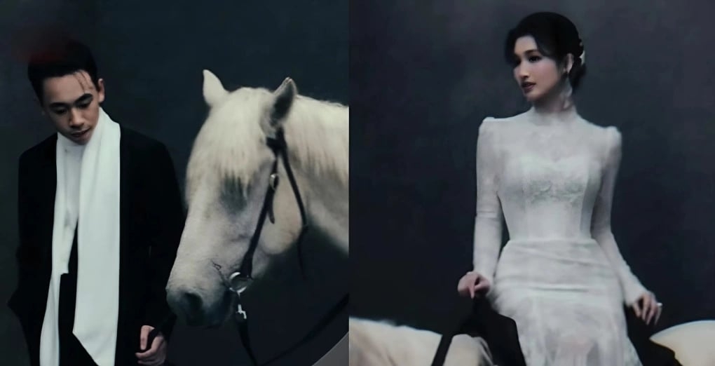Sao Việt 21/1: Á hậu Phương Nhi và doanh nhân Phạm Nhật Minh Hoàng cùng thay hình đại diện chụp với chú ngựa, trước thềm đám cưới diễn ra tại Nha Trang.