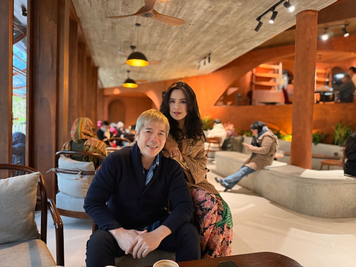 Diva Thanh Lam và ông xã - bác sĩ Bùi Tiến Hùng đi chơi nhân dịp đầu năm mới 2026.