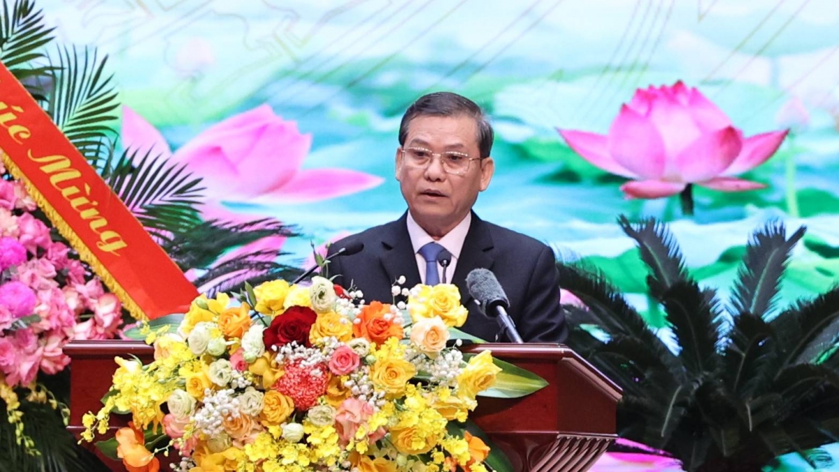 Phó Trưởng Ban thường trực Ban Nội chính Trung ương Lê Minh Trí phát biểu đáp từ.