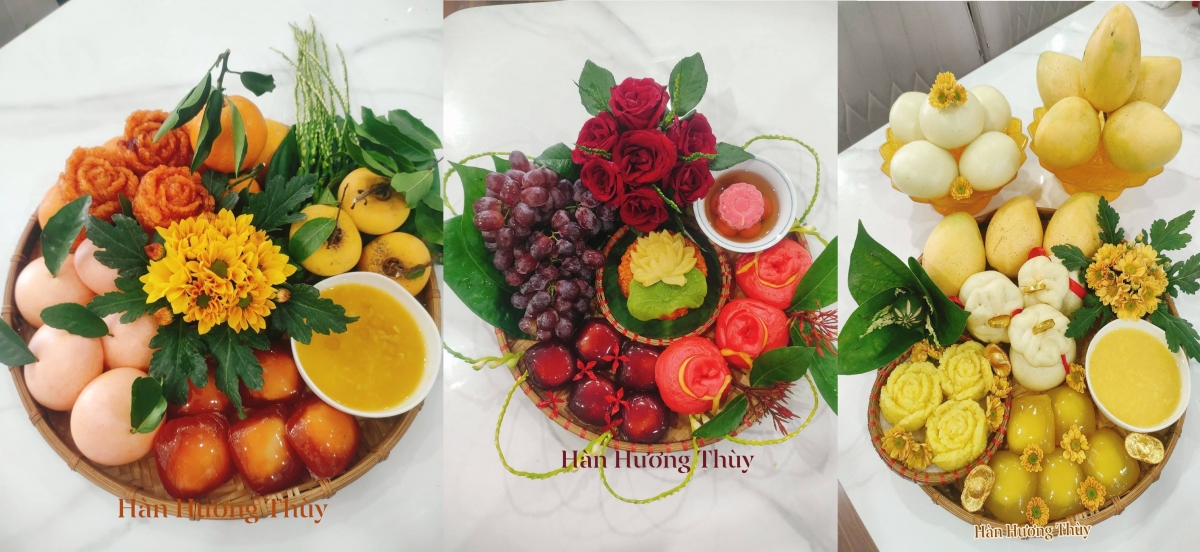 Trong không gian gia đình, mâm lễ đối với chị giống như một “khoảng lặng nhỏ”. Ngày thường, ai cũng bận rộn với cơm áo gạo tiền, với công việc và vô vàn lo toan. Nhưng cứ đến rằm, mùng 1, nhịp sống trong nhà lại tự nhiên chậm lại.