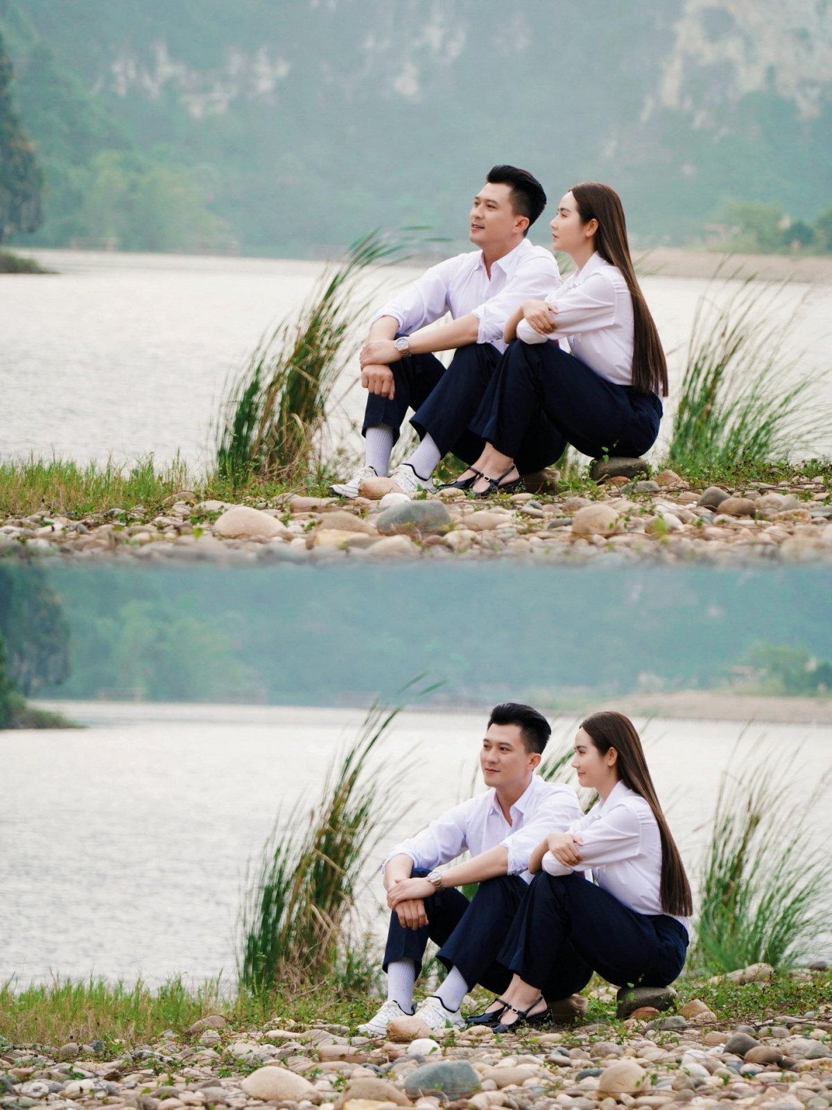 Phan Minh Huyền bất ngờ về thành công của vai Ngân và cặp đôi Ngân - Viễn trong “Cách em 1 milimet” lại được khán giả yêu thích đến vậy. Phan Minh Huyền hy vọng sẽ lại được đóng cùng Hà Việt Dũng trong những dự án mới.