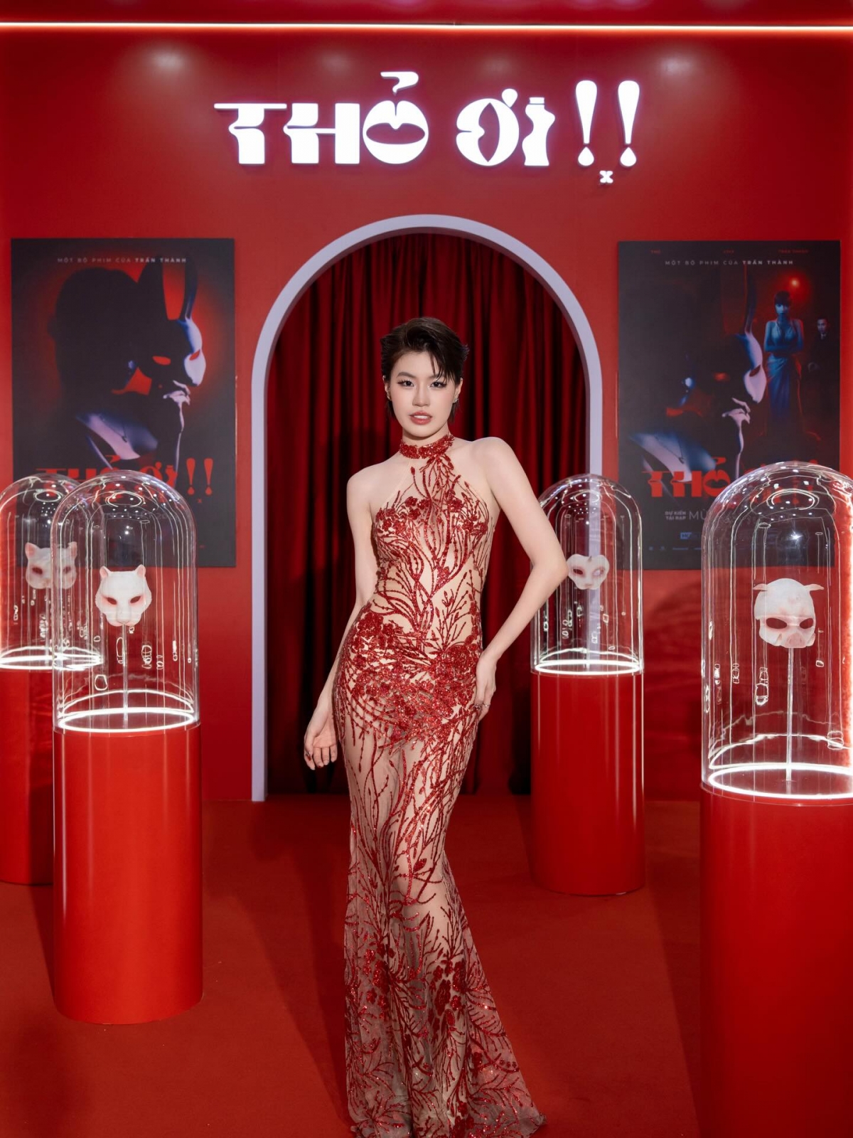 Người đẹp thứ hai góp mặt trong phim "Thỏ ơi!!" của Trấn Thành là rapper Pháo. Cô vào vai nữ chính Nhật Hạ - cô Thỏ bí ẩn và đóng cặp với Trấn Thành. 