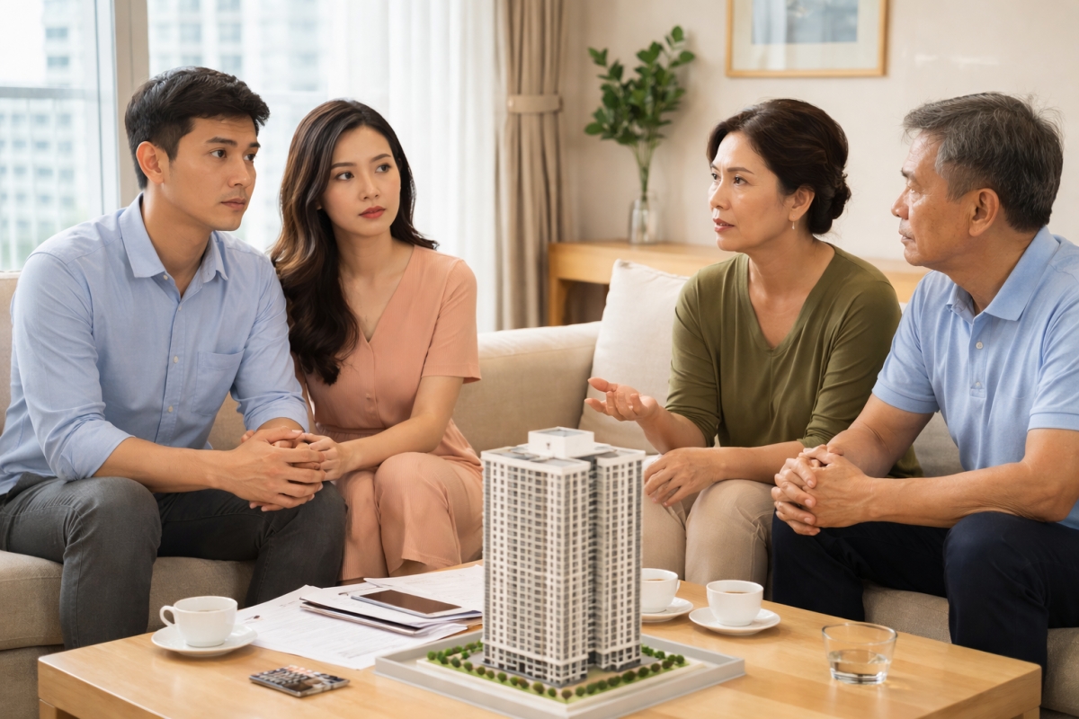 Tôi bối rối khi mẹ người yêu đề nghị, yêu nhau thực sự thì của chồng công vợ, nhà nên đứng tên hai đứa (ảnh minh hoạ: AI)