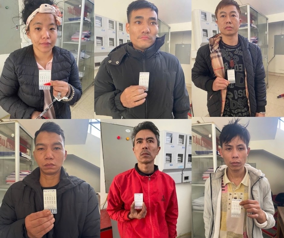 Các đối tượng trong vụ án