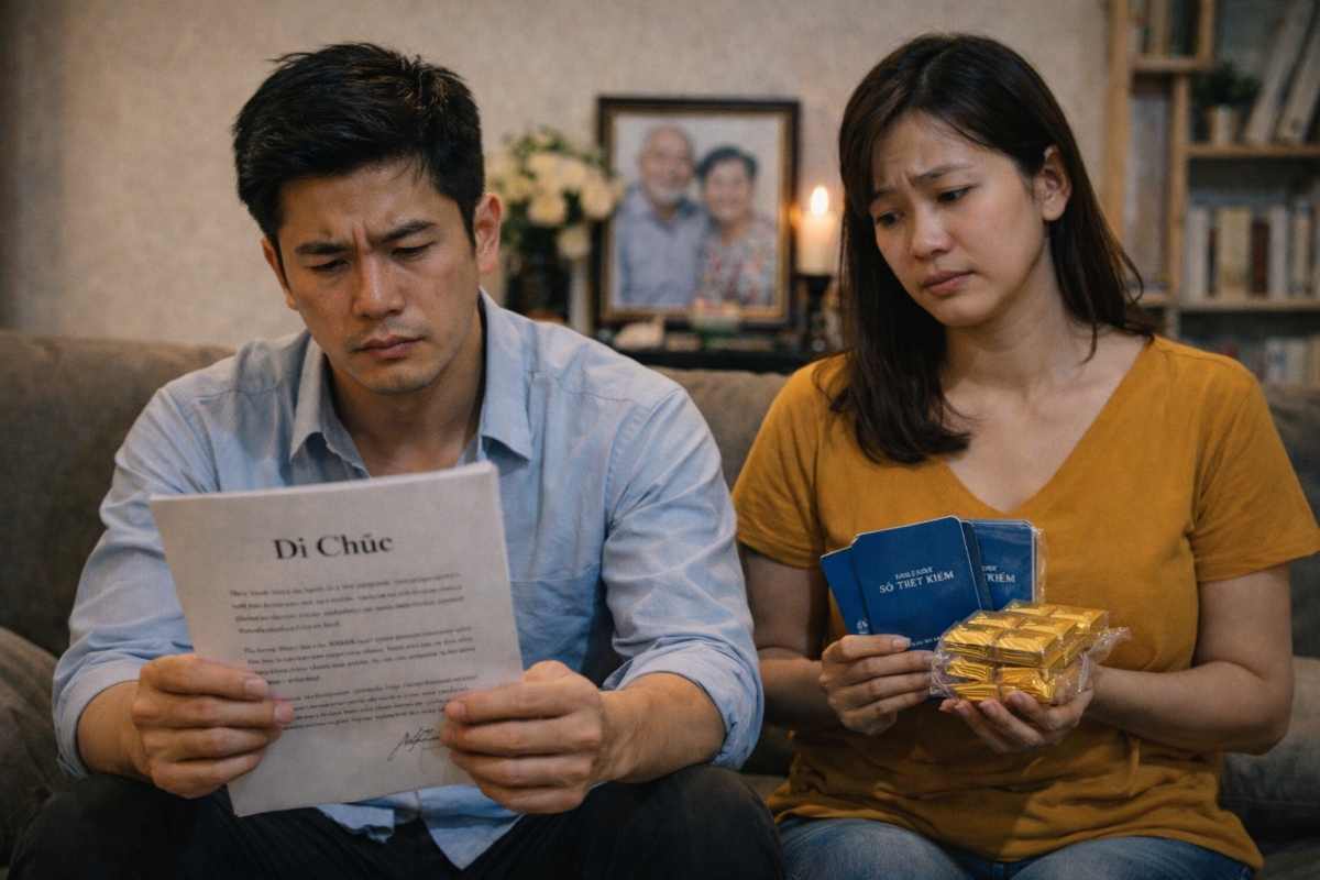 Xem xong di chúc tôi cảm thấy rất tủi thân (ảnh minh họa: AI)