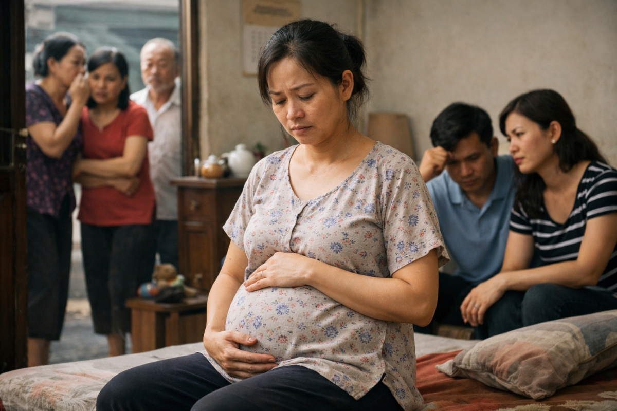 Tôi hứa giúp chị là tôi sẽ phải chấp nhận điều tiếng của hàng xóm (ảnh minh hoạ: AI)