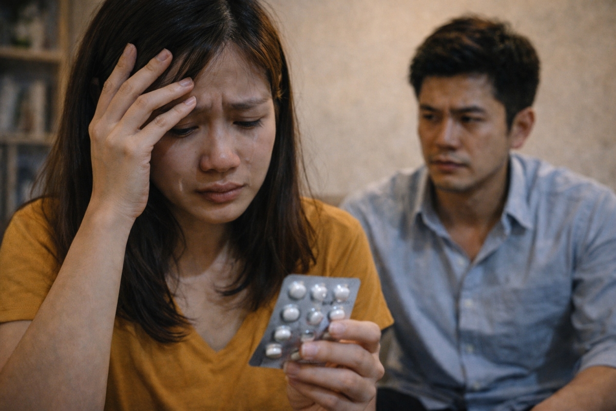 Điều khiến tôi ám ảnh hơn cả là người gián tiếp giết chết con tôi lại chính là người tôi yêu (ảnh minh họa: AI)