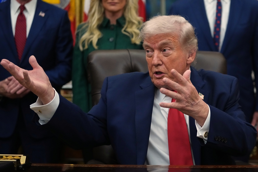 Tổng thống Mỹ Donald Trump. Ảnh: AP