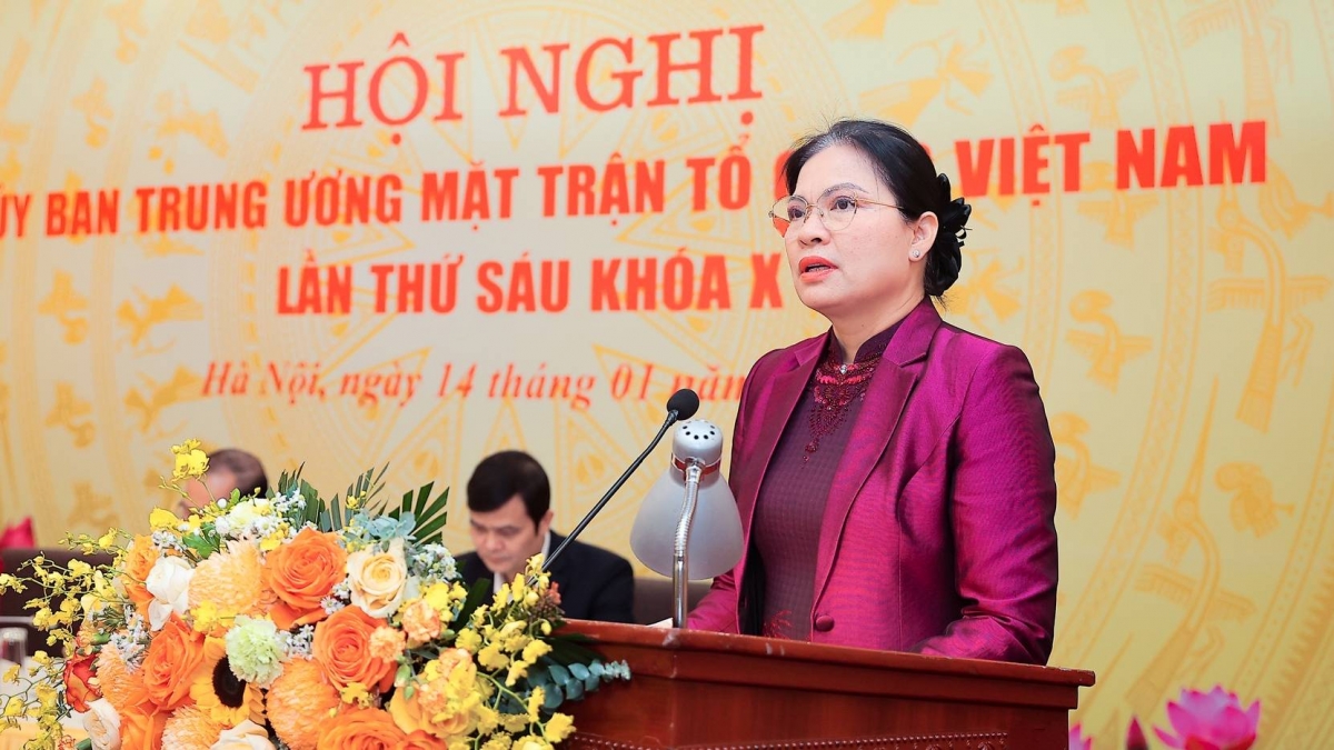 Bà Hà Thị Nga giữ chức Phó Chủ tịch - Tổng Thư ký Ủy ban Trung ương MTTQ Việt Nam khóa X, nhiệm kỳ 2024 - 2029.