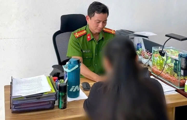 Sau 2 giờ tiếp nhận thông tin trình báo, Công an phường Thanh Khê giải cứu thành công sinh viên bị "bắt cóc online". (Ảnh: C.A)