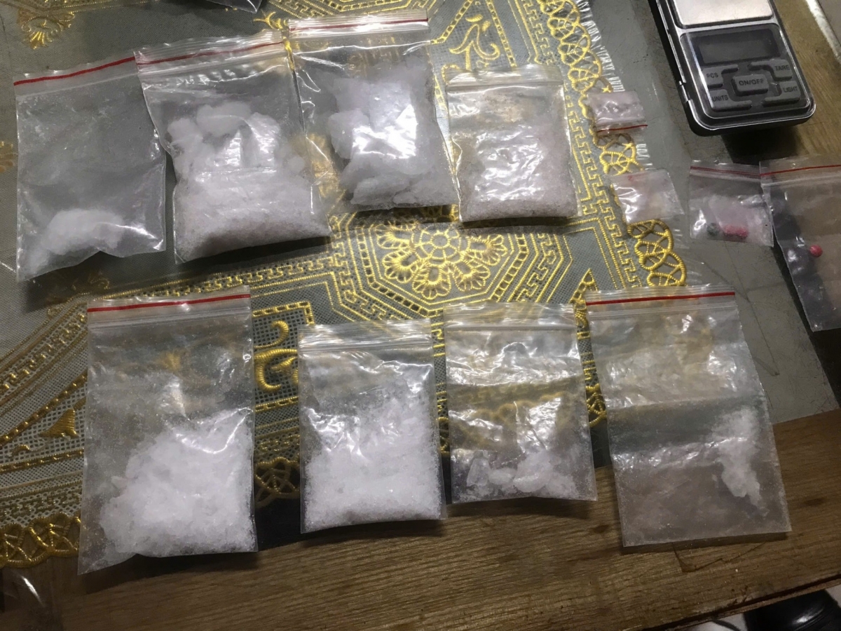 Tang vật cơ quan công an thu giữ.