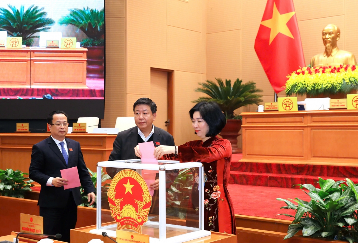 HĐND TP  Hà Nội đã bầu bổ sung 4 Ủy viên UBND thành phố nhiệm kỳ 2021- 2026