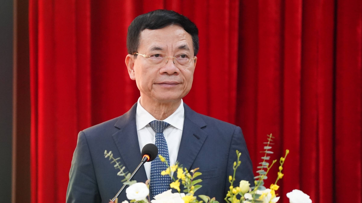 Bộ trưởng Bộ Khoa học và Công nghệ Nguyễn Mạnh Hùng.