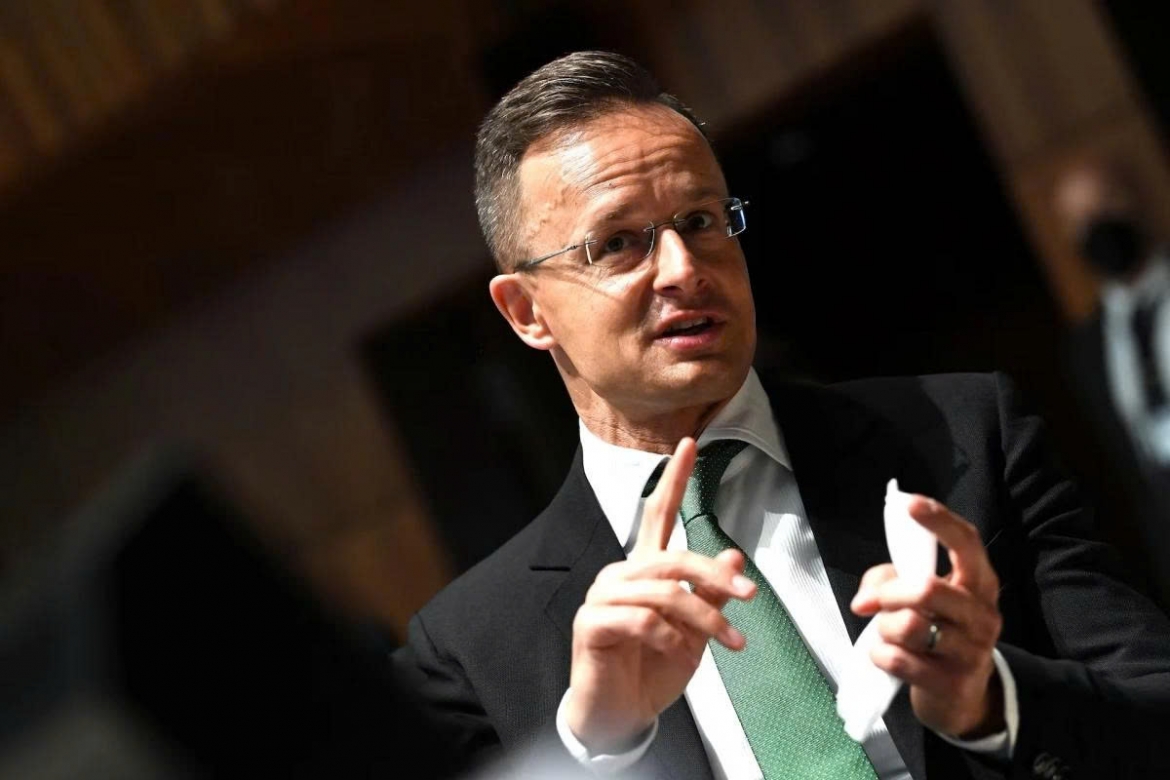 Bộ trưởng Ngoại giao và Thương mại Hungary Peter Szijjarto. (Ảnh: Reuters)