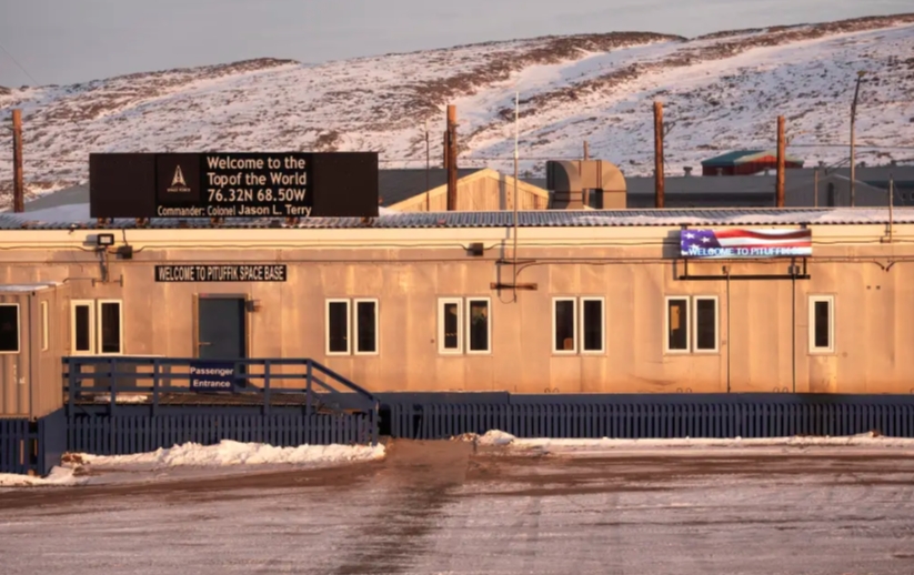 Căn cứ quân sự của Mỹ ở Greenland. Ảnh: AP