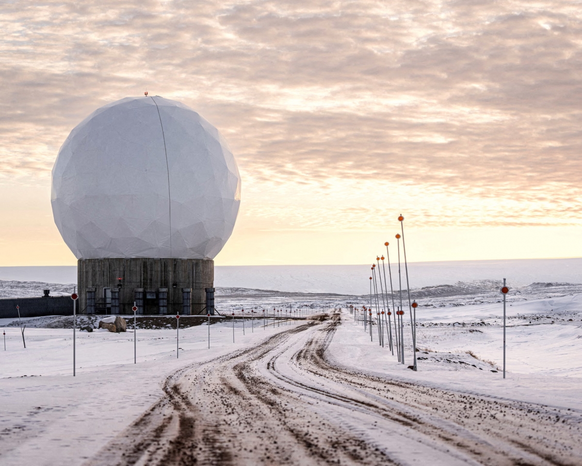 Căn cứ không gian Pituffik của Mỹ ở Greenland. Ảnh: Reuters