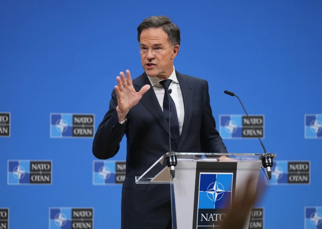 Tổng thư ký NATO Mark Rutte. Ảnh: AP