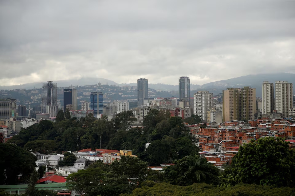 Thủ đô Caracas của Venezuela. Ảnh: Reuters