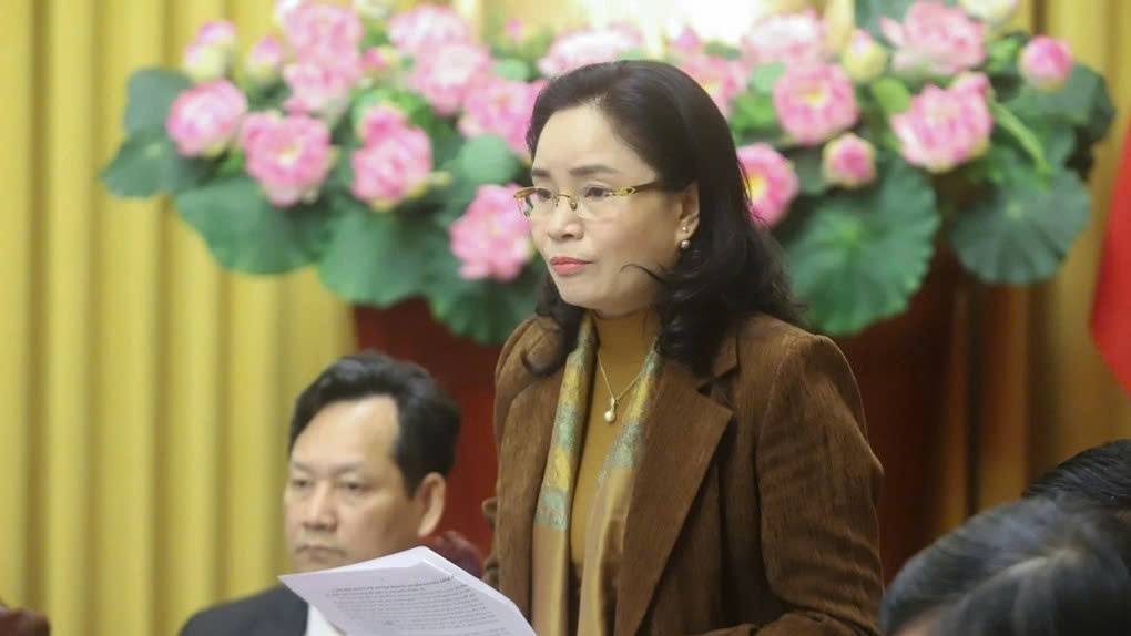 Thứ trưởng Bộ Văn hóa, Thể thao và Du lịch Trịnh Thị Thủy. (Ảnh: Trần Thường).