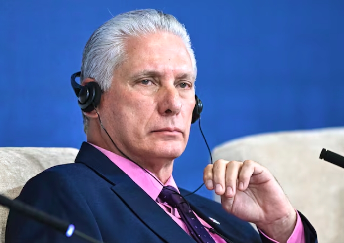  Chủ tịch Cuba Miguel Diaz-Canel. Ảnh: Reuters