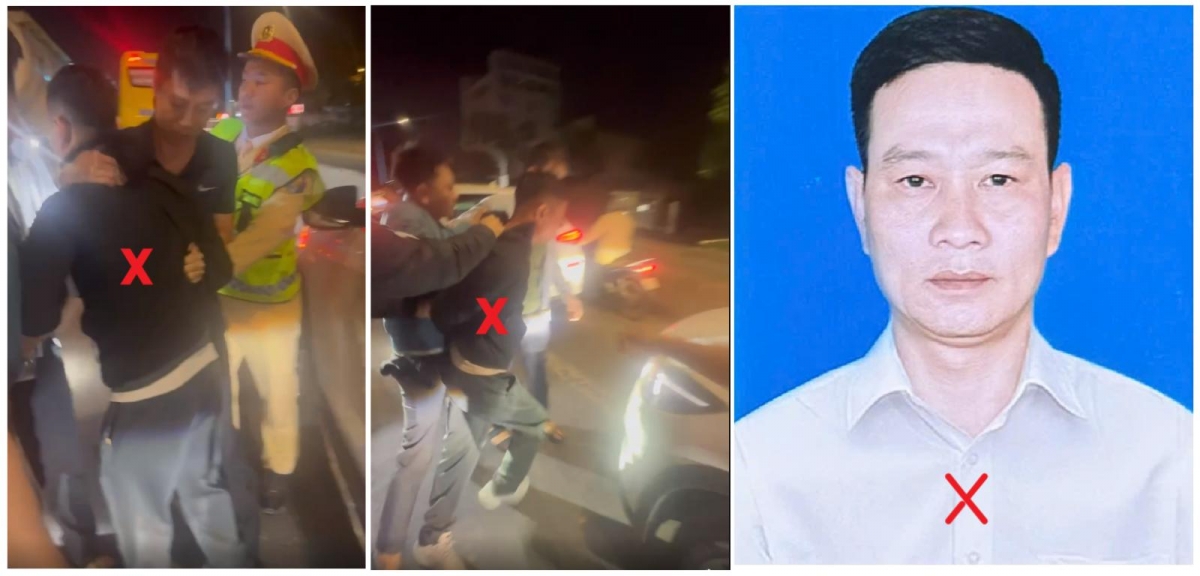 Đối tượng Lê Quang Huy(x) bị cơ quan Công an tỉnh Thanh Hóa bắt giữ khi đang bỏ trốn