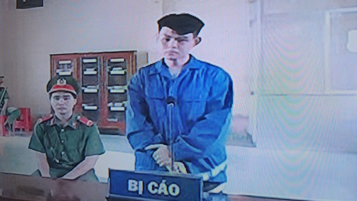 Bị cáo Hà Mai Tấn Lộc lĩnh án 16 năm tù về tội giết người.